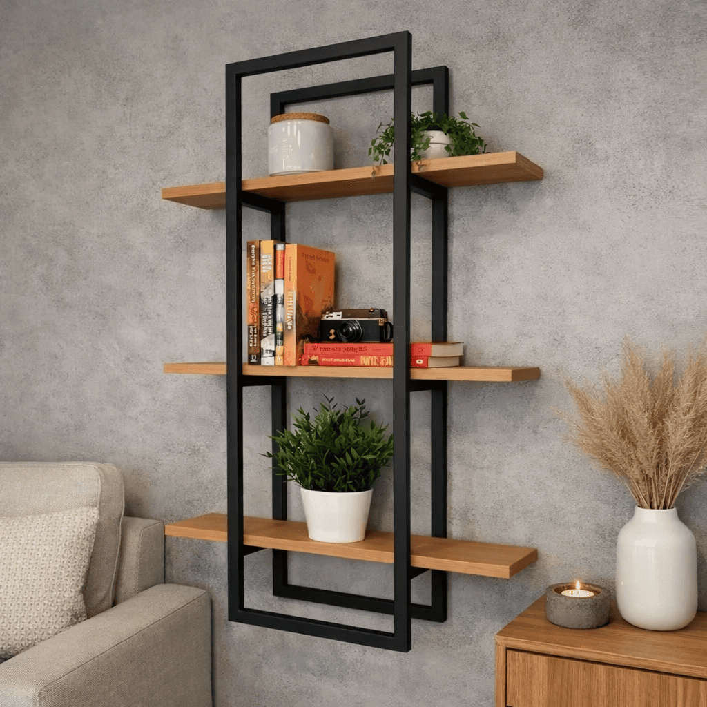 Móvel em metalon - estante/prateleiras