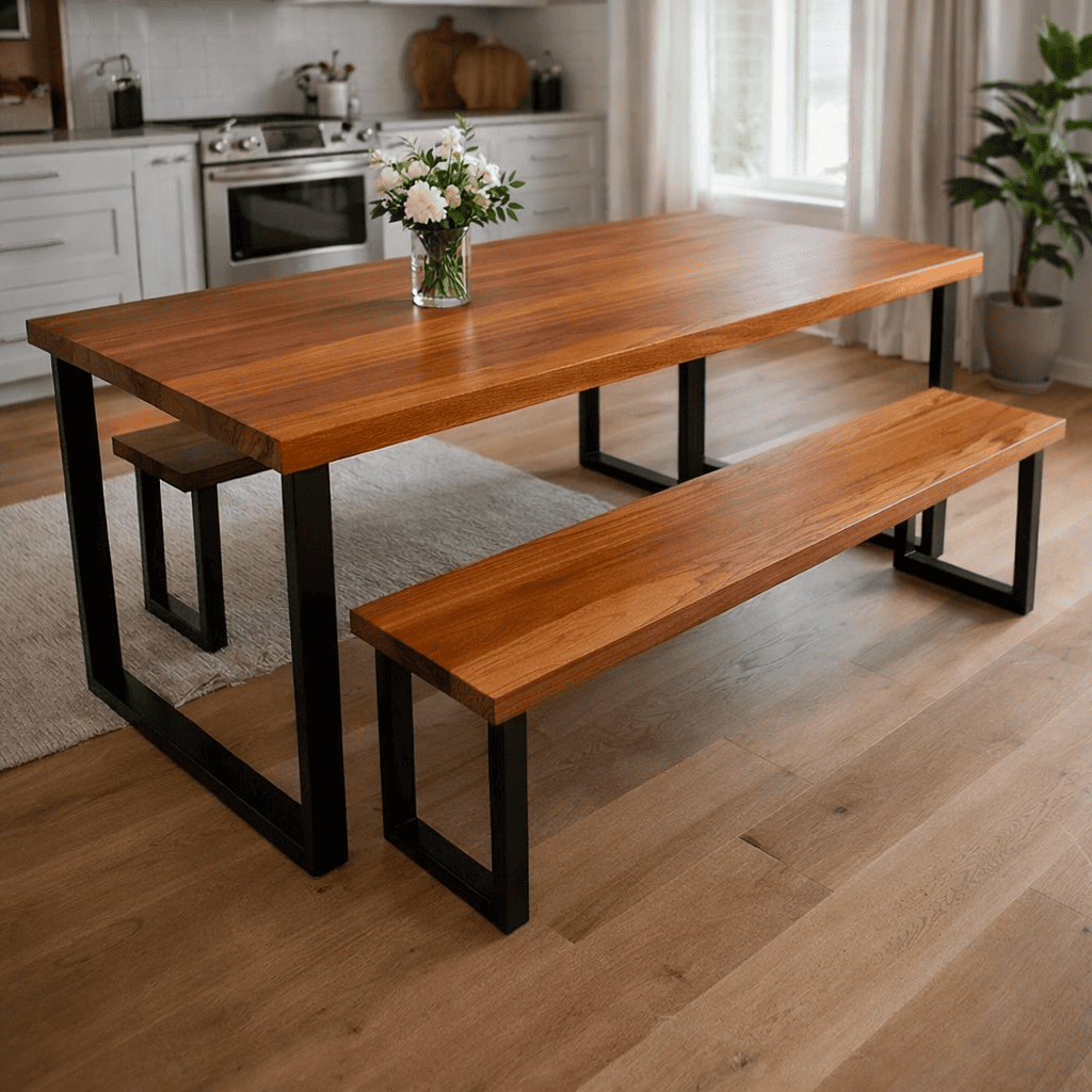 Móvel em metalon sob medida - bancada/mesa